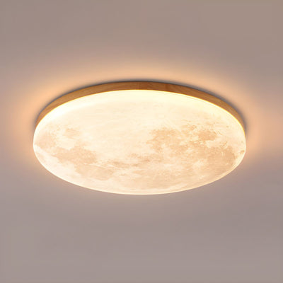 Selvona - Art Deco Mond inspirierte LED-Deckenleuchte