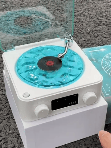 Vinlumo - Timeless Tunes Retro-Lampe mit Bluetooth und weißem Rauschen