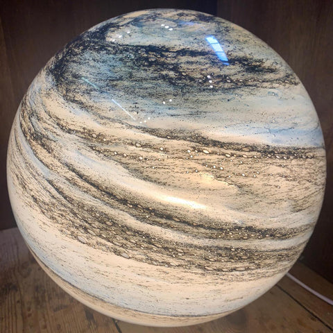 Moondora - Elegante Mondlampe aus Glas