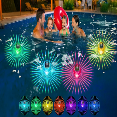 Solaglow - Schwimmende Solar-RGB-Leuchte für Pool & Garten