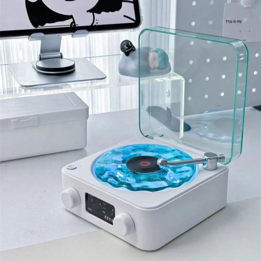 Vinlumo - Timeless Tunes Retro-Lampe mit Bluetooth und weißem Rauschen