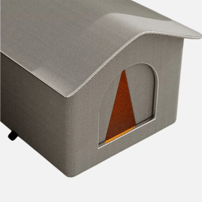 FurFort - Wetterfestes Outdoor-Katzenhaus für den Winter
