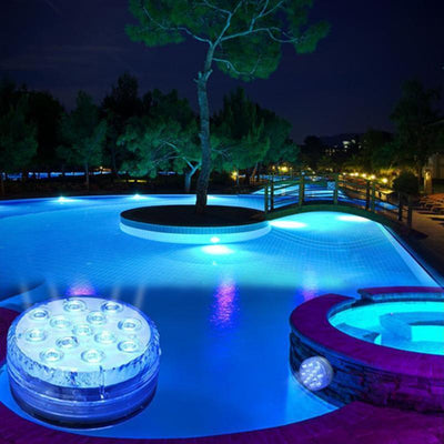 Aquamagna - Wasserdichtes Magnet- und Saug-Pool-Licht