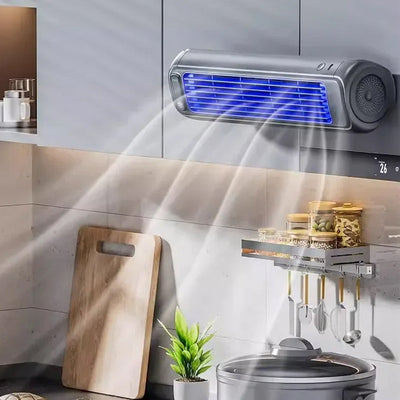 Breezol - Kabelloser, wiederaufladbarer Ventilator für Klimaanlagen