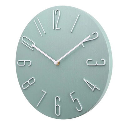 Colorya - Bunte stille Wanduhr