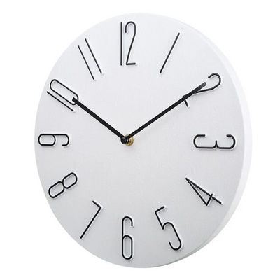 Colorya - Bunte stille Wanduhr