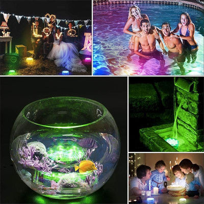 Aquamagna - Wasserdichtes Magnet- und Saug-Pool-Licht