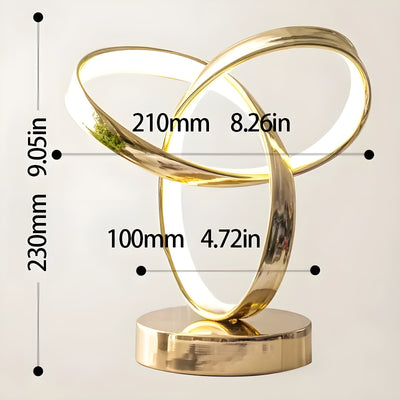 Ignis – Luxuriöse Ring-Leselampe