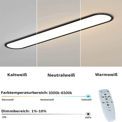 AeroLine - Moderne LED-Deckenleuchte mit Streifen