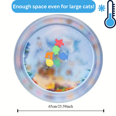 AquaPaws - Interaktive kühlende Wassermatte für Katzen