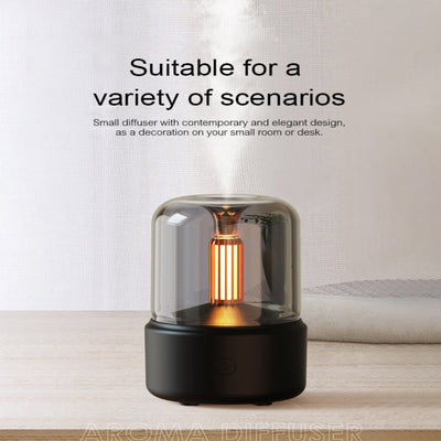 Aromin - Tragbarer Mini-Aroma-Diffusor mit Nachtlicht