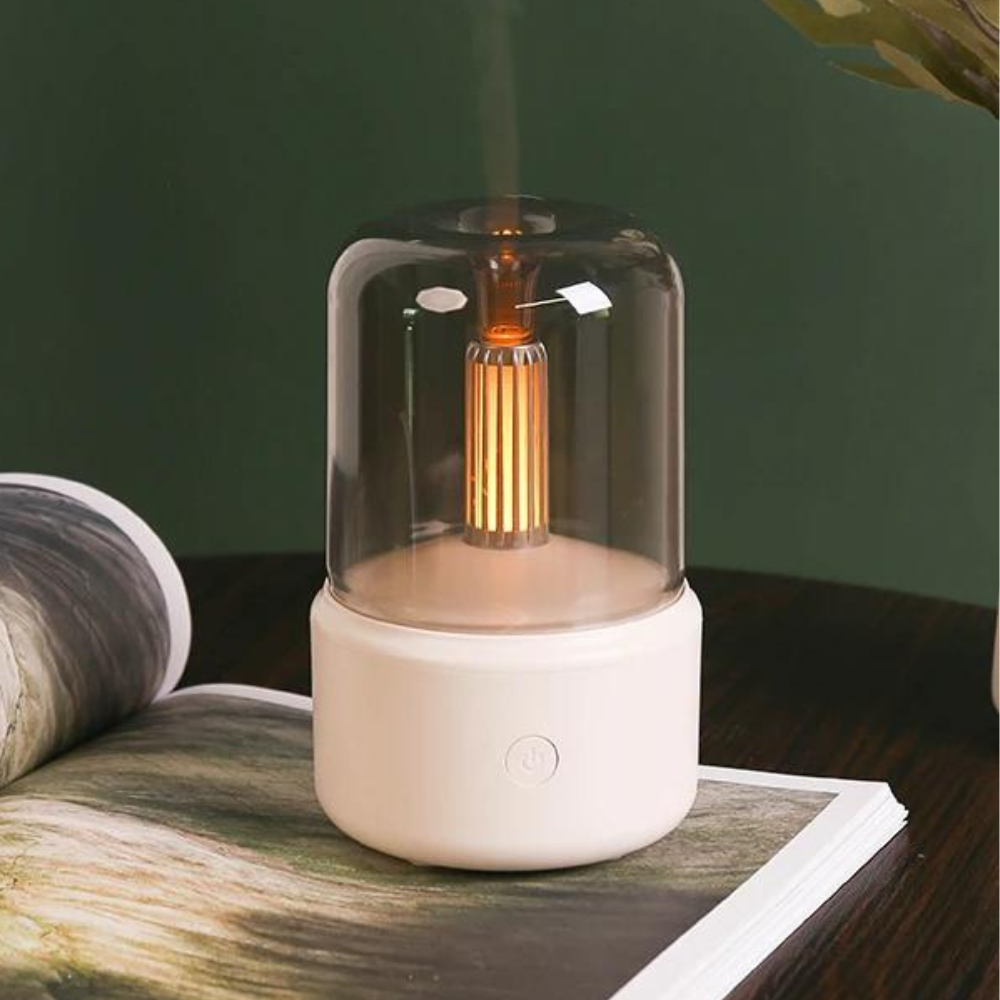 Aromin - Tragbarer Mini-Aroma-Diffusor mit Nachtlicht