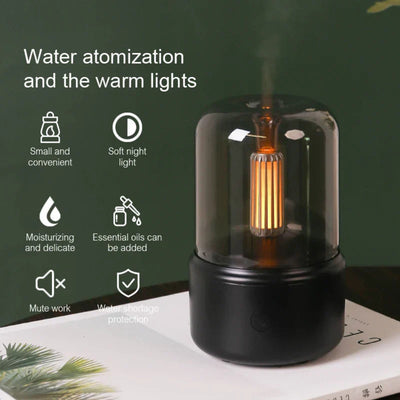 Aromin - Tragbarer Mini-Aroma-Diffusor mit Nachtlicht