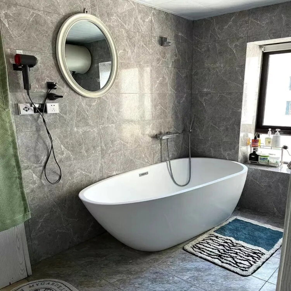 Arvota - Abstrakte Luxus-Badematte mit weicher Textur