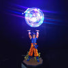 AuraSphere - Dragon Ball LED Lampe mit Son Goku Figur