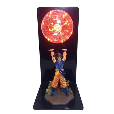 AuraSphere - Dragon Ball LED Lampe mit Son Goku Figur