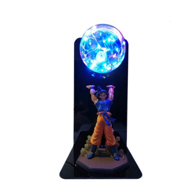 AuraSphere - Dragon Ball LED Lampe mit Son Goku Figur