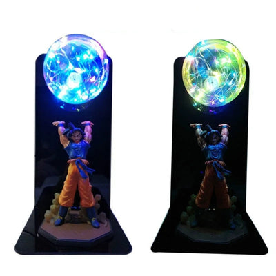 AuraSphere - Dragon Ball LED Lampe mit Son Goku Figur