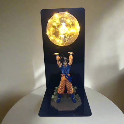AuraSphere - Dragon Ball LED Lampe mit Son Goku Figur