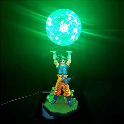 AuraSphere - Dragon Ball LED Lampe mit Son Goku Figur