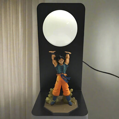 AuraSphere - Dragon Ball LED Lampe mit Son Goku Figur