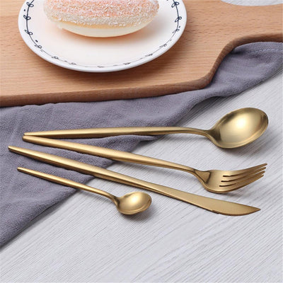Aurivio - Besteck-Set aus Edelstahl