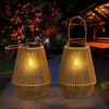 BambuGlow - Stilvolle Solar-Außenlampe