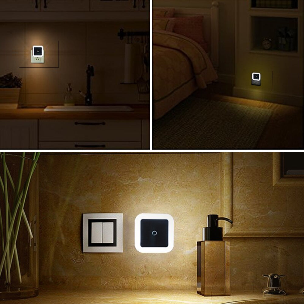 Bewegungsmelder LED-Nachtlichter - Weiß & Automatik