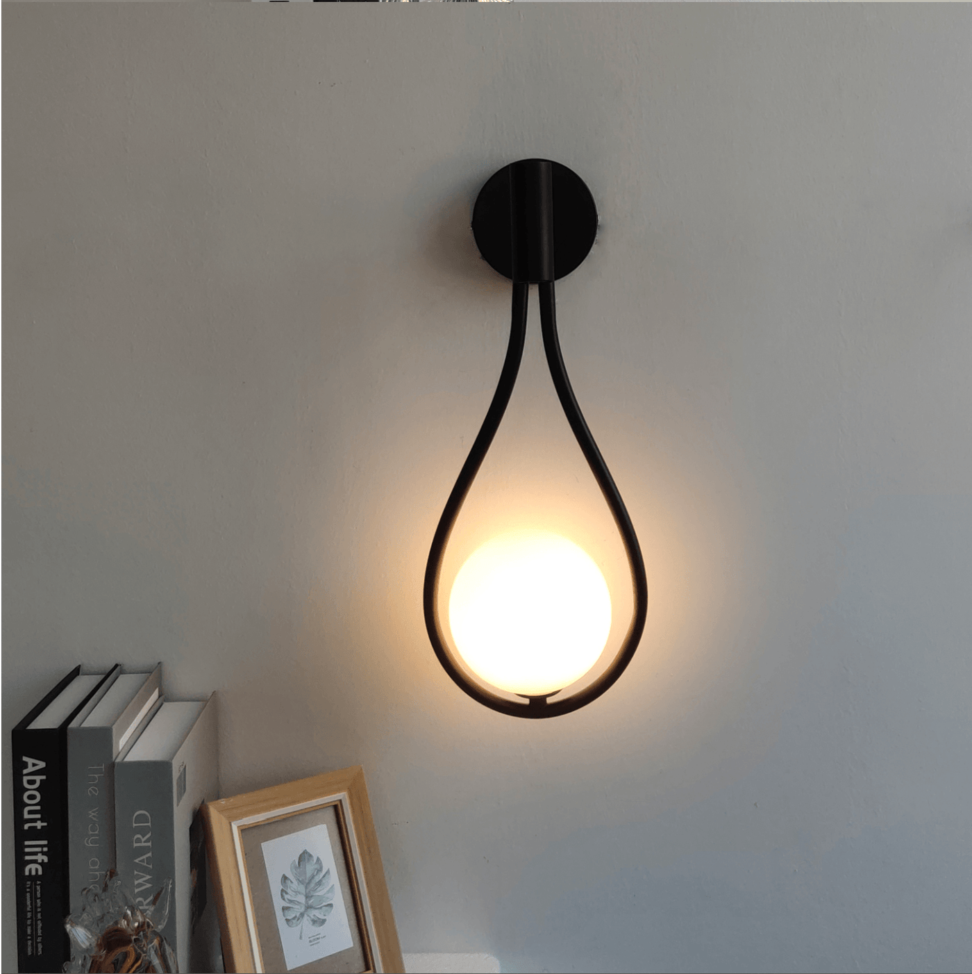 Alvion - Nordische Wandleuchte mit minimalistischem Lichtambiente