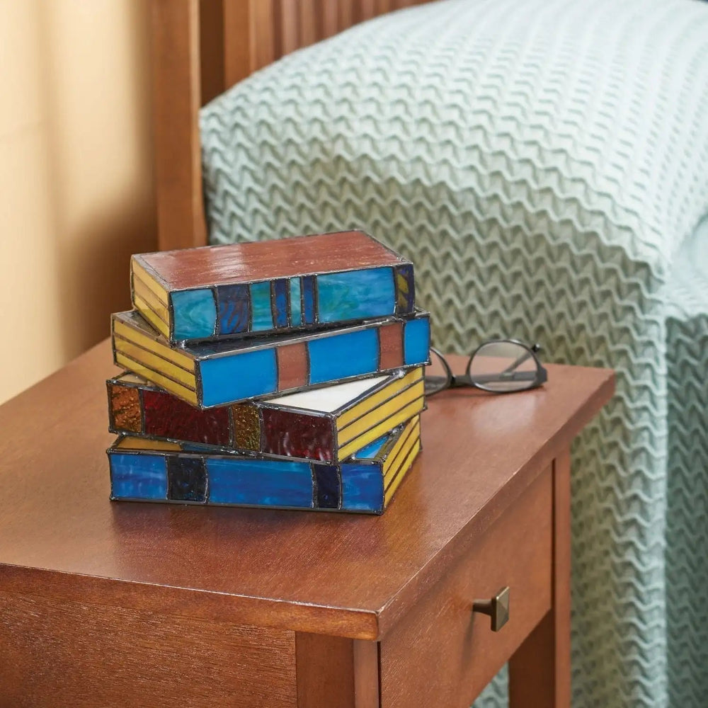 BookStack- Dekorative Bücherlampe mit LED-Licht