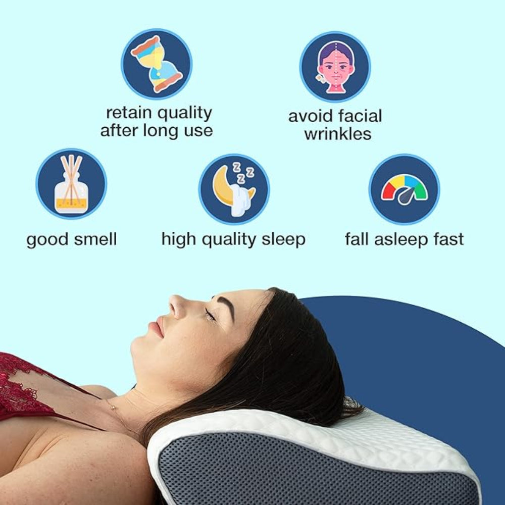 BreatheEase - Orthopädisches Anti-Schnarch-Kissen