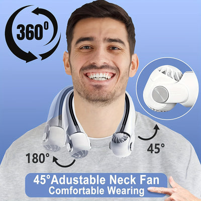 BreezeBand - Wiederaufladbarer, blattloser Halsventilator