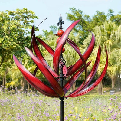 BreezeGlide - Elegantes Windspiel aus Metall