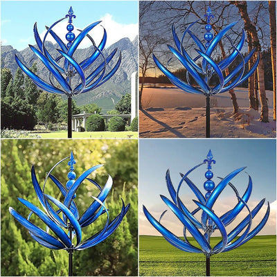 BreezeGlide - Elegantes Windspiel aus Metall