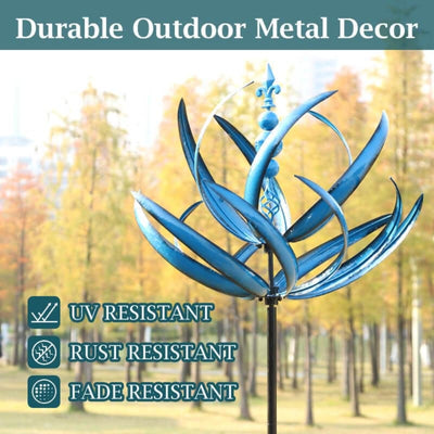 BreezeGlide - Elegantes Windspiel aus Metall