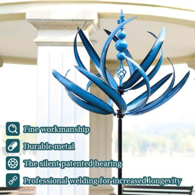 BreezeGlide - Elegantes Windspiel aus Metall