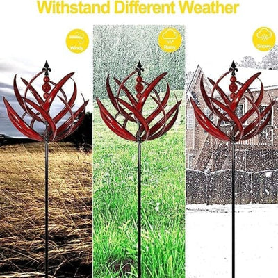 BreezeGlide - Elegantes Windspiel aus Metall
