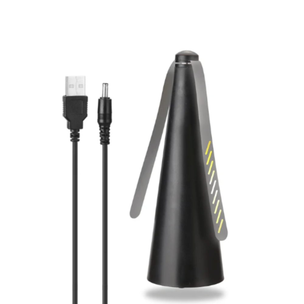 BuzzFree - Leiser batteriebetriebener Fliegenabwehrventilator