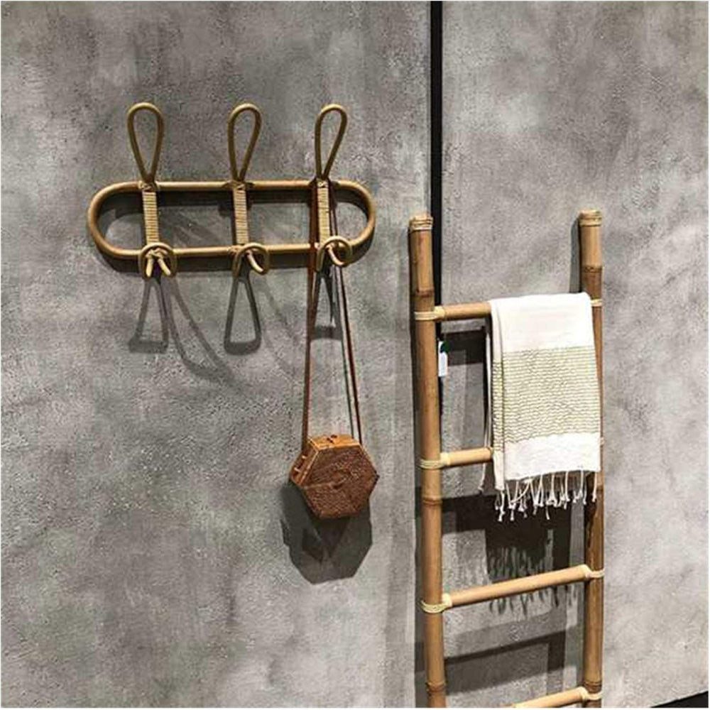 CaneHook - Minimalistischer Wandhaken aus Rattan