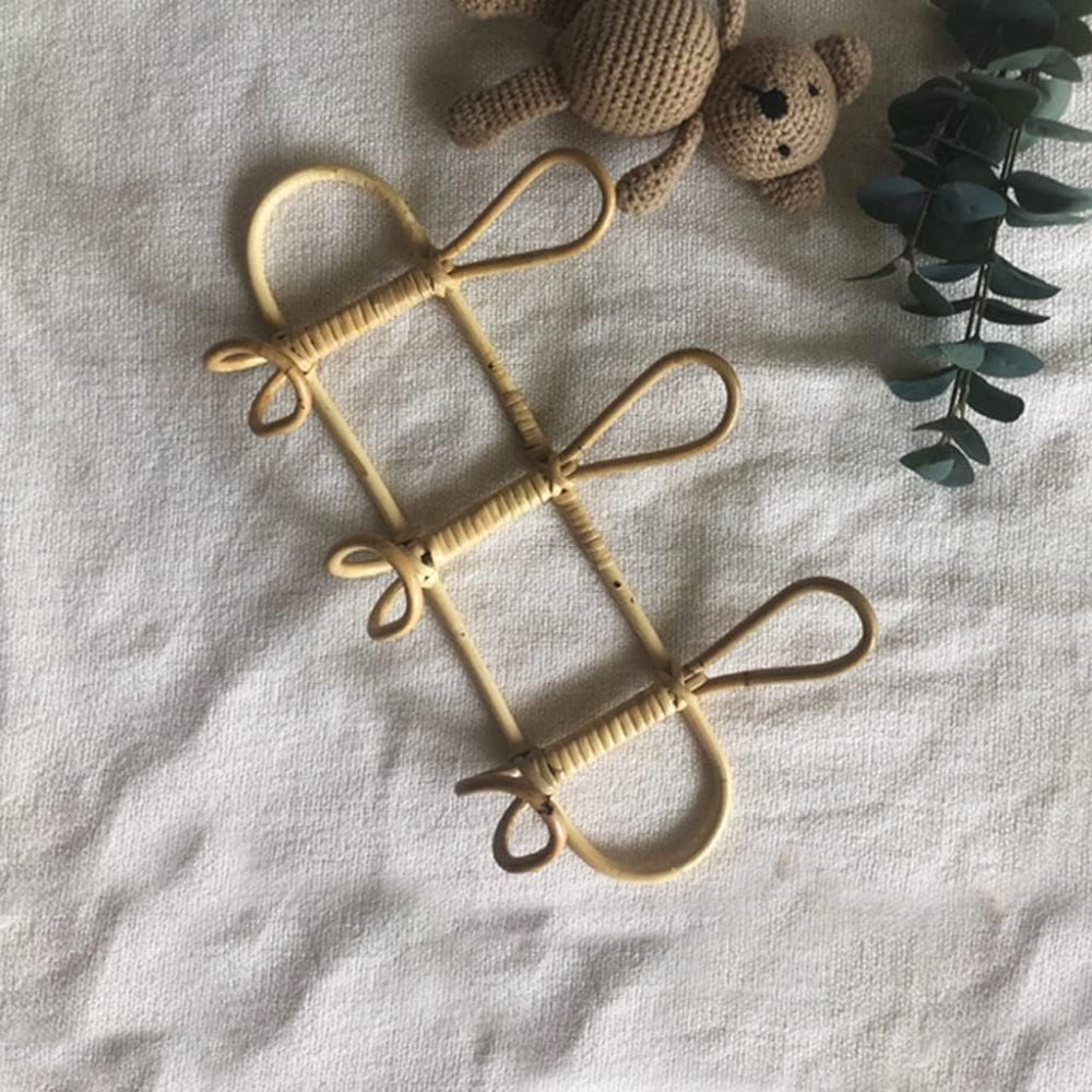 CaneHook - Minimalistischer Wandhaken aus Rattan