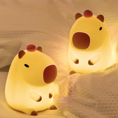 Capilumi - Beruhigendes Capibara-Nachtlicht für Kinder