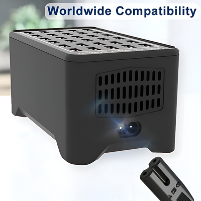 ChargeCore - Universelle USB-Ladestation mit 30 Anschlüssen