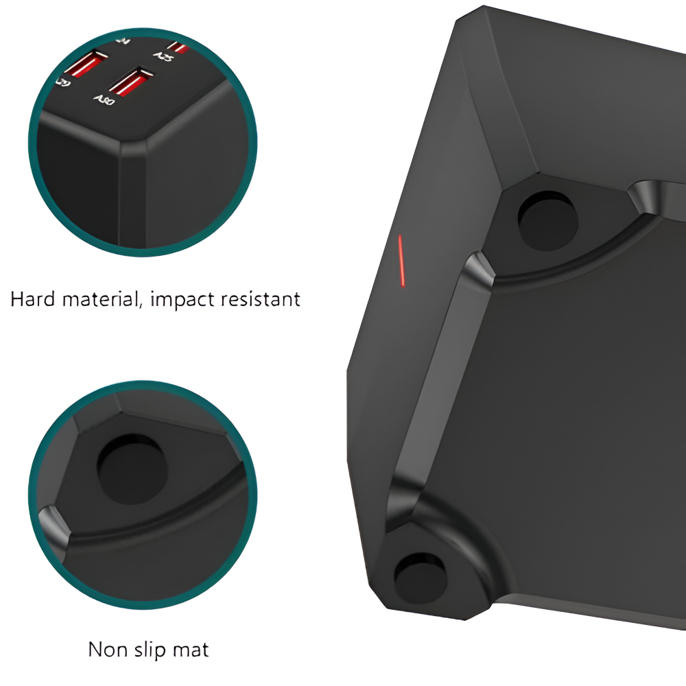ChargeCore - Universelle USB-Ladestation mit 30 Anschlüssen