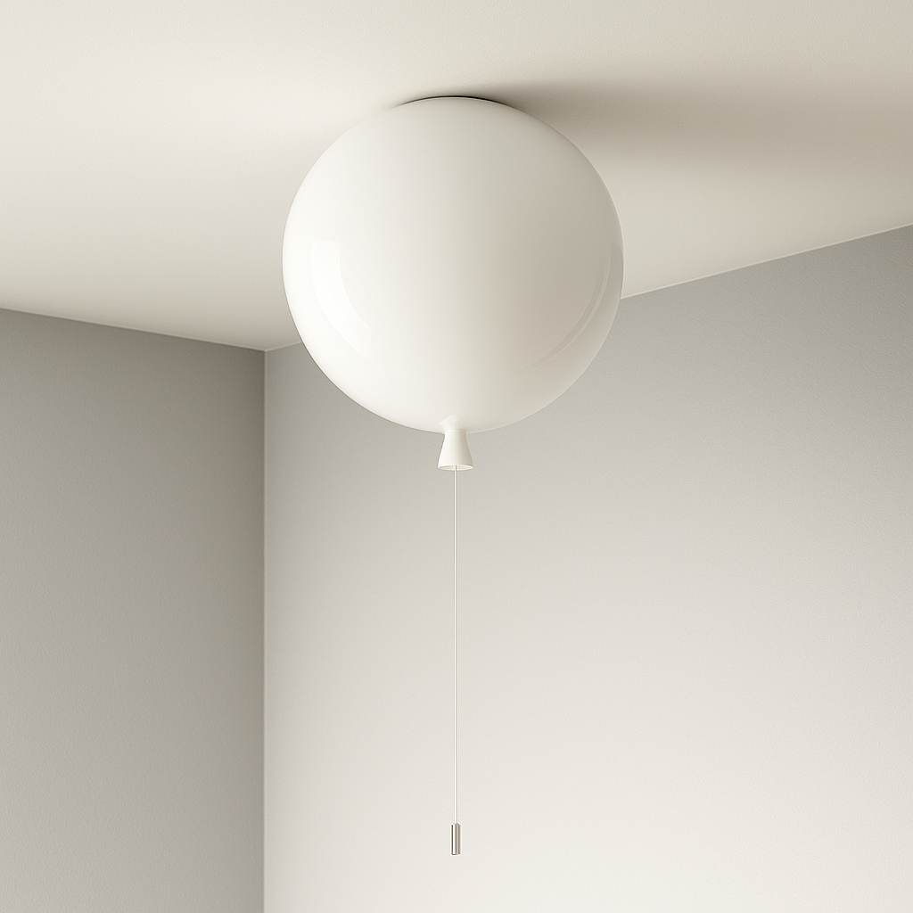 Deckenleuchte in Ballonform - Modernes Licht für stilvolle Räume