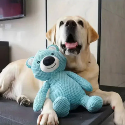 Chewlax - Beruhigungsbär Plüsch Hundespielzeug für hartnäckige Kauer