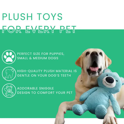 Chewlax - Beruhigungsbär Plüsch Hundespielzeug für hartnäckige Kauer