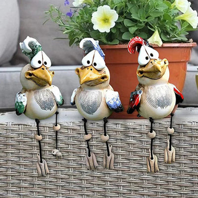 ChicHen - Dekorative Hühnerskulptur für Garten Charme