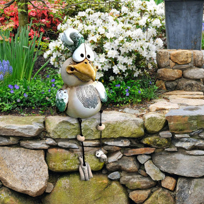 ChicHen - Dekorative Hühnerskulptur für Garten Charme