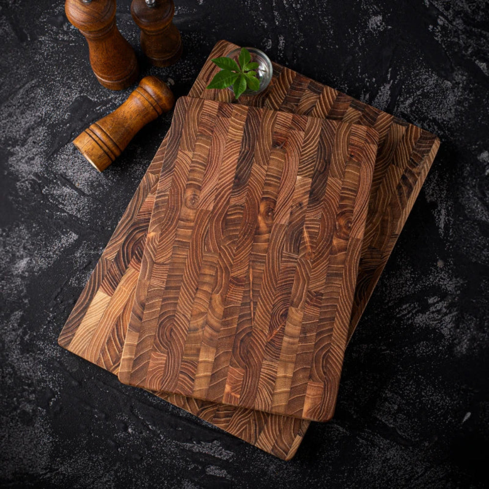 ChopMark - Premium-Hirnholz-Schneideblock