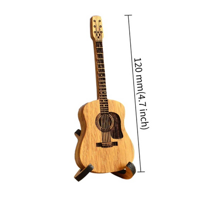 ChordCase - Handgefertigter hölzerner Gitarren-Pick-Halter